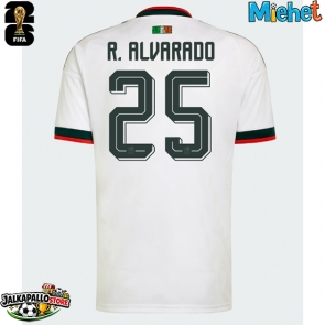 Meksiko Roberto Alvarado #25 Vieraspaita MM-kisat 2026 Lyhythihainen